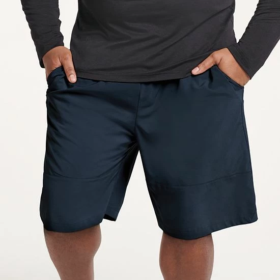 Big & Tall FLX 9" Accelerate Short Cliff Gray - Image 9