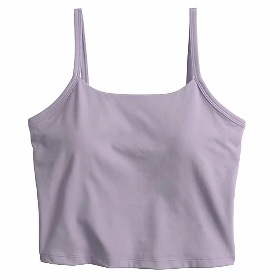 Women's FLX Affirmation Camisole With Built-In Bra Moondust - Image 3