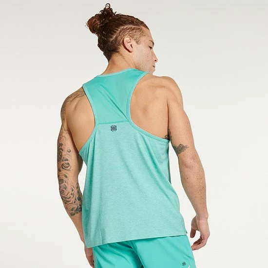 Men's FLX Running Tank Solomon Sea - Image 2
