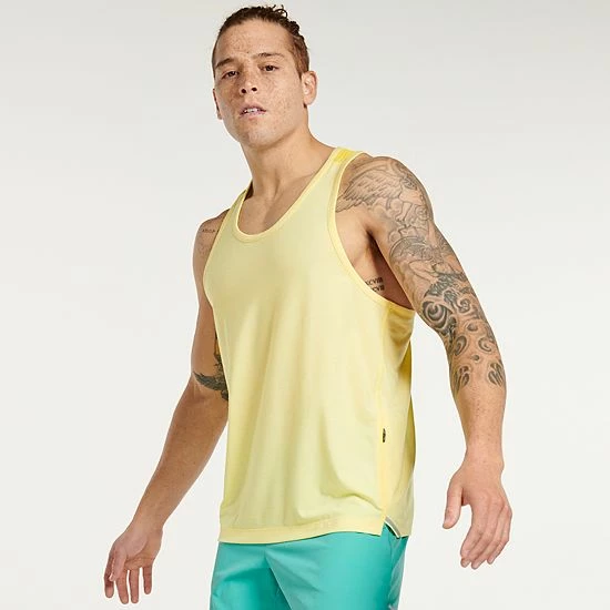 Men's FLX Running Tank Solomon Sea - Image 6