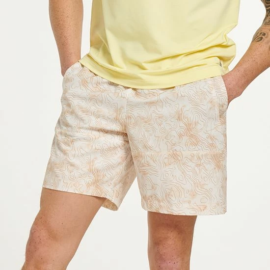 Men's FLX 7" Accelerate Shorts Clay Topography Dye