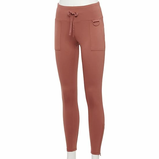 Women's FLX Ascent High-Waisted Trail Leggings With Pockets Midnight Flood - Image 5