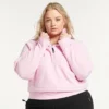 Plus Size FLX Ascent Half-Zip Fleece Hoodie