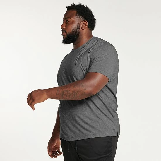 Big & Tall FLX Training Tee Ivory Silk - Image 3