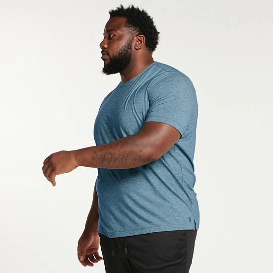 Big & Tall FLX Training Tee Ivory Silk - Image 4