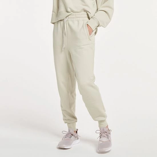 Women's FLX Embrace High-Waisted Banded-Bottom Sweatpants Plum Pie - Image 9