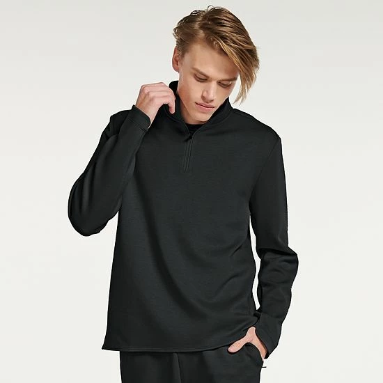 Men's FLX Mid-Weight Pullover Silent Navy - Image 6