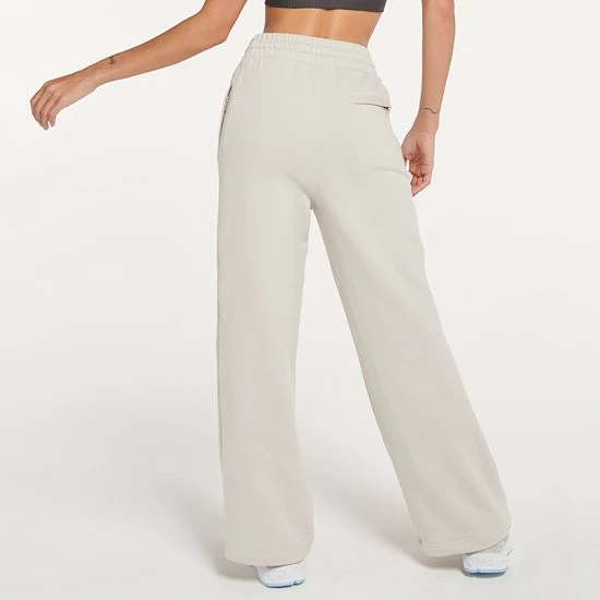 Women's FLX Embrace High-Waisted Wide-Leg Sweatpants Plum Pie - Image 2