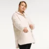 Plus Size FLX Insulated-Panel Lightweight Jacket Bisque Tan
