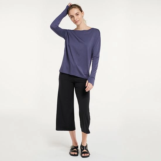 Women's FLX Harmony Front Seam Tee White - Image 3