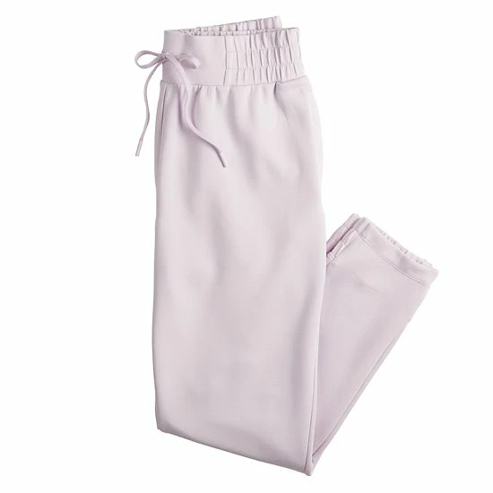 Women's FLX High-Waisted Knit Joggers Grape Fondant - Image 3