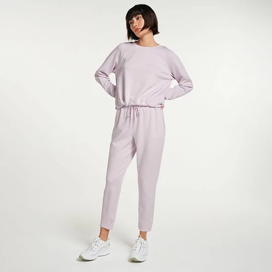 Women's FLX High-Waisted Knit Joggers Grape Fondant - Image 4