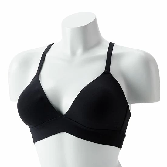 FLX Affirmation Low-Impact Plunge Sports Bra Mineral Black - Image 6