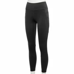 Women's FLX Ascent High-Waisted 7/8 Ankle Leggings Black
