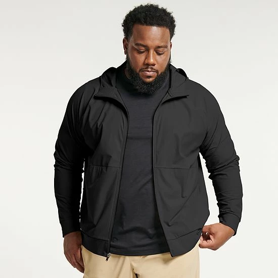 Big & Tall FLX Performance Jacket Mineral Black - Image 3