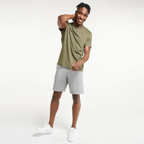 Men's FLX Axis Tee Coral Peach - Image 6