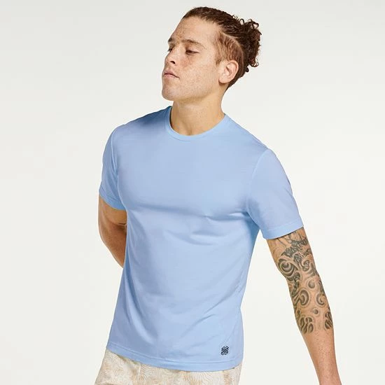 Men's FLX Axis Tee Coral Peach - Image 19
