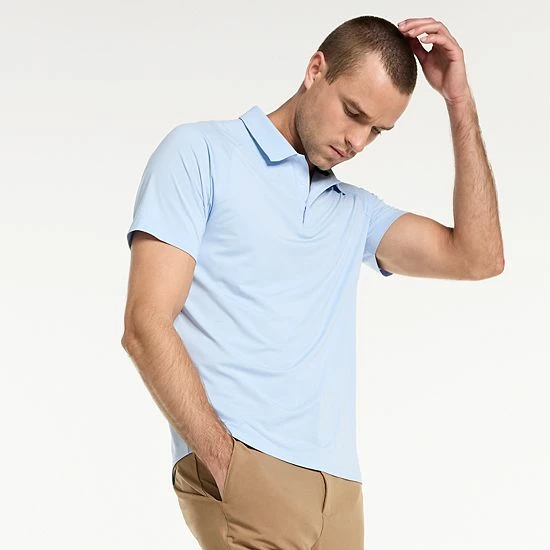 Men's FLX Dynamic Comfort Polo Clear Peri - Image 9