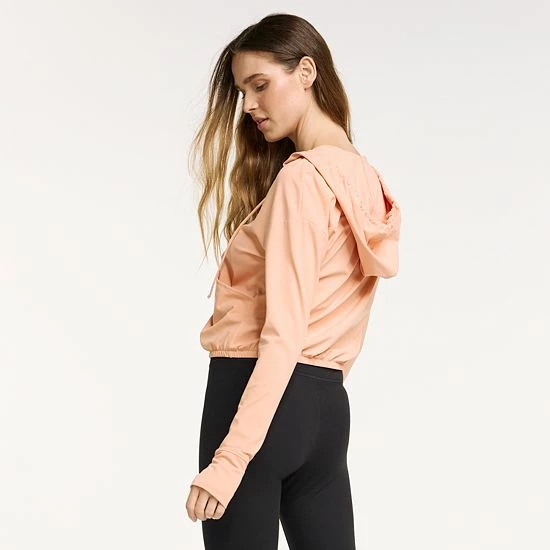 Women's FLX Surplice Lightweight Hoodie Blushed Out - Image 2