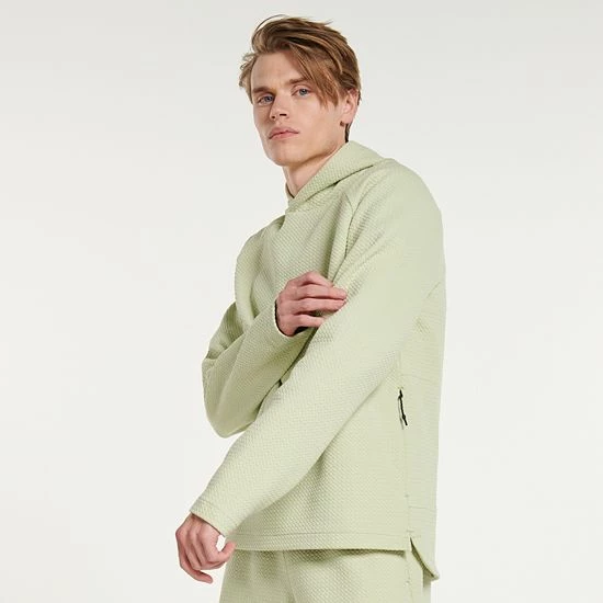 Men's FLX Commuter Fleece Pullover Hoodie Dalton Mint - Image 9